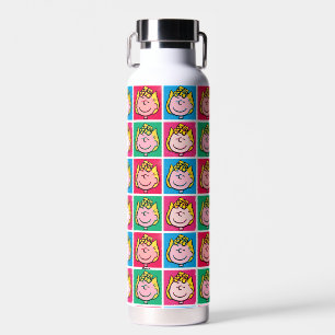 Pop Art Sally   Mod for You Pattern Water Bottle