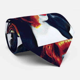 Pop Art Self Portrait Tie