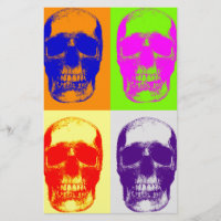 Pop Art Skull