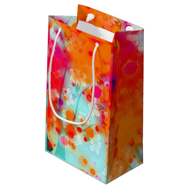Pop art small gift bag