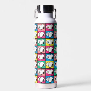 Pop Art Snoopy Lips   Mod for You Pattern Water Bottle