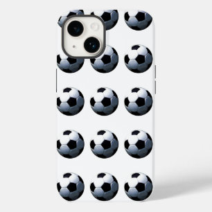 Pop Art Soccer Balls iPhone 14 Case