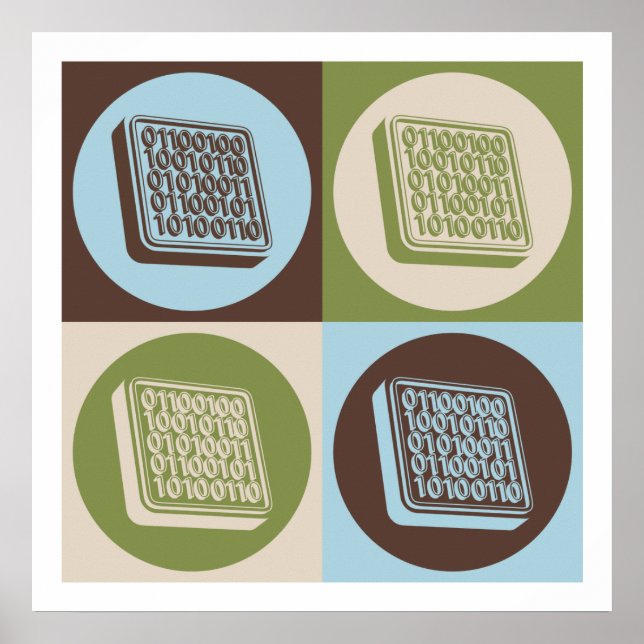 Pop Art Software Engineering Poster (Front)