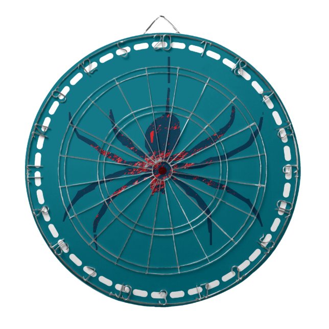 Pop Art Spider 2 Dartboard (Front)
