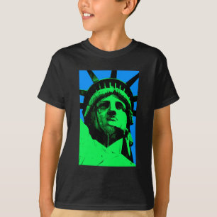 Pop Art Statue of Liberty T-Shirt