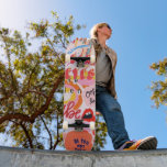 Pop Art Street with name Skateboard<br><div class="desc">Make this Pop Art Street with name skateboard your own by adding your name!</div>