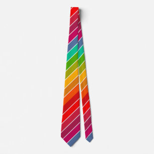 Pop Art Stripes Tie