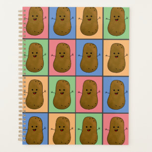 Pop Art Style Potato Planner