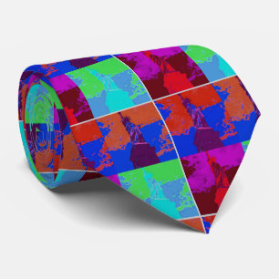 Pop Art Style Statue of Liberty Tie