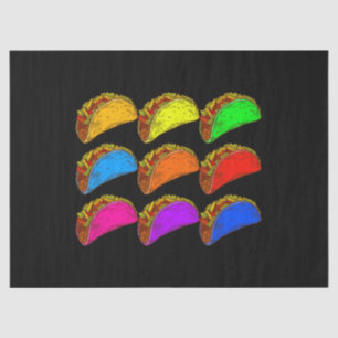 Pop Art Taco Tissue Paper