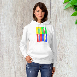 Pop Art Test Tubes Science Chemistry Laboratory Hoodie