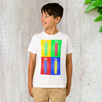 Pop Art Test Tubes Science Chemistry Laboratory