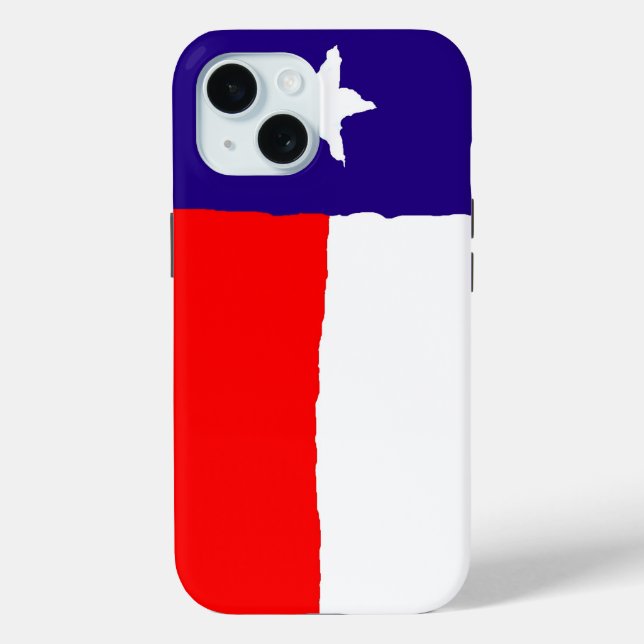 Pop Art Texas State Flag Case-Mate iPhone Case (Back)