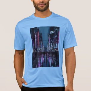 Pop Art Tokyo – Neon Cityscape with Bold Urban Vib T-Shirt