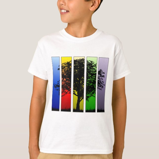 Pop Art Tree T-Shirt (Front)