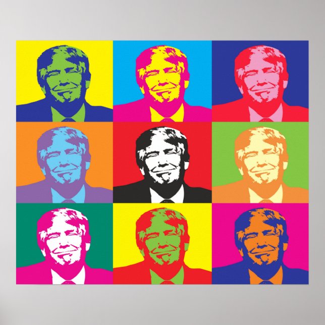 Pop Art Trump Poster (Front)