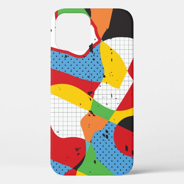 Pop Art, Vibrant Minimalism. Case-Mate iPhone Case (Back)