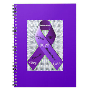 Pop Art Words of Hope Spiral Notebook
