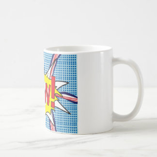 Pop art 'wow' mug