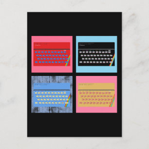 Pop Art ZX Spectrum Postcard