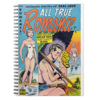 Pop Arts - Real Love - Romance Vintage Comics Notebook