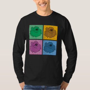 Pop Bearded Dragon Reptile Animal Bearded Dragon 1 T-Shirt