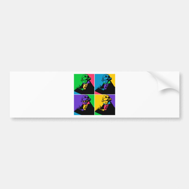 POP Beethoven Bumper Sticker (Front)