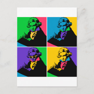 Pop Beethoven Postcard
