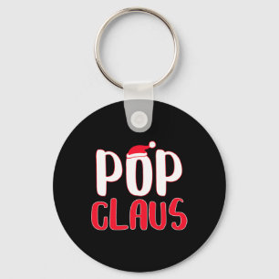 Pop Claus Matching Santa Pop Christmas Key Ring