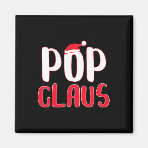 Pop Claus Matching Santa Pop Christmas  Magnet