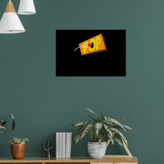 Pop Cornhole Cornhole Player Poster