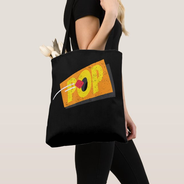 Pop Cornhole Cornhole Player  Tote Bag (Close Up)
