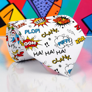 Pop Culture Comics Custom Necktie Tie