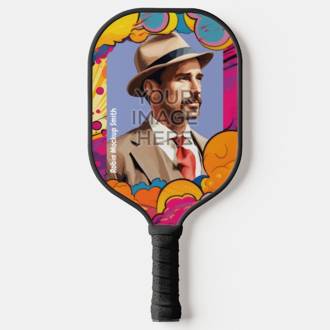 Pop Culture Customised Photo Pickleball Paddles (Front)