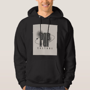 Pop Culture Graphic Hoodie Retro Aesthetic