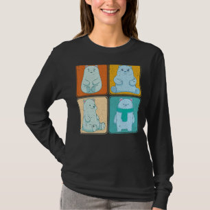 Pop Cute Arctic Animal Polar Bear T-Shirt