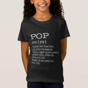 Pop Definition Grandpa Father's Day Gifts - Men T-Shirt