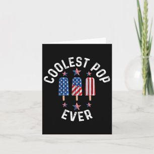 Pop Ever Ice Cream America 4th Of July Card