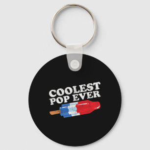 Pop Ever Popsicle Funny Retro Bomb Fathers Day Gif Key Ring