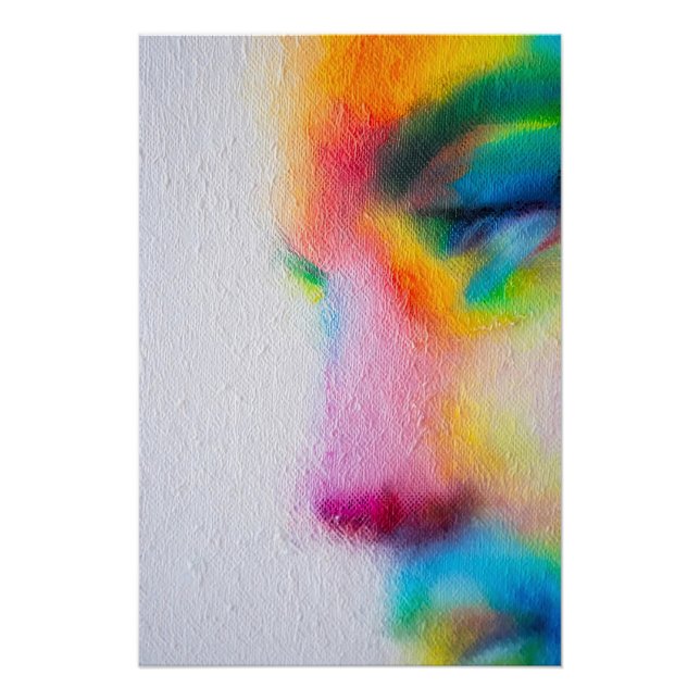 Pop Femme: Colour Explosion Poster (Front)