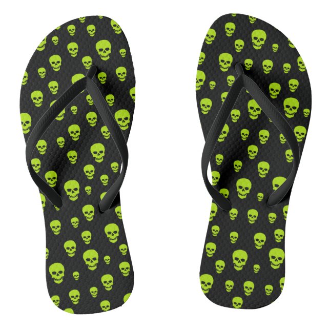 Pop Floating Skulls Jandals (Footbed)
