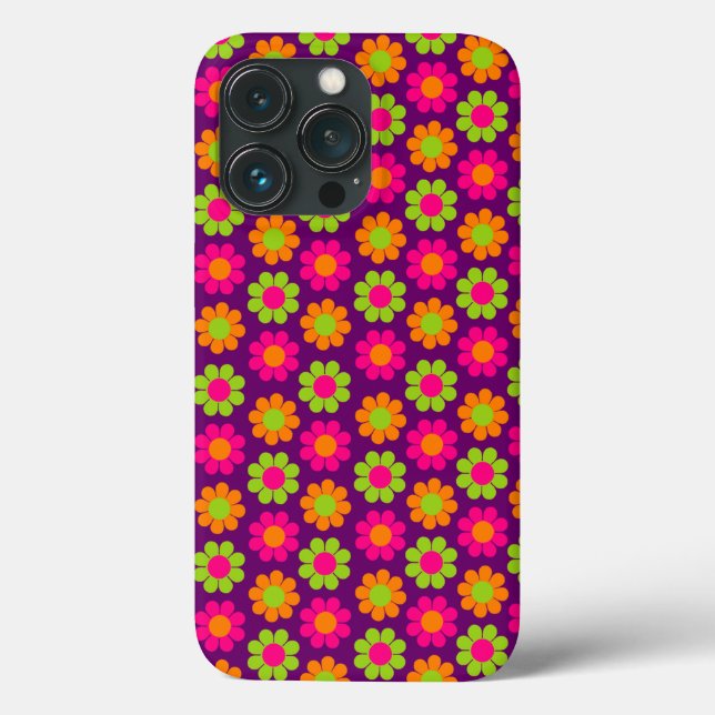 Pop Flower Power Case-Mate iPhone Case (Back)