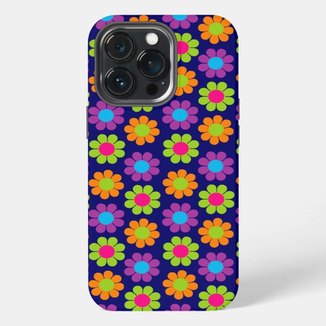 Pop Flower Power iPhone Case (Back)