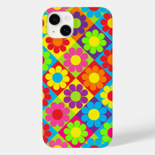 Pop Flower Power Squares Case-Mate iPhone 14 Plus Case