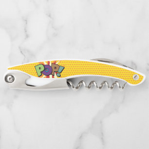 POP Fun Retro Comic Book Pop Art Corkscrew