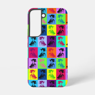 Pop Geisha Squares Samsung Galaxy Case