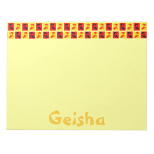 Pop Geishas Notepad