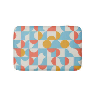 Pop Geometry Bath Mat