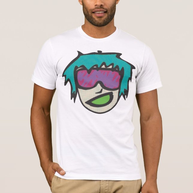 Pop Glasses Guy T-Shirt (Front)