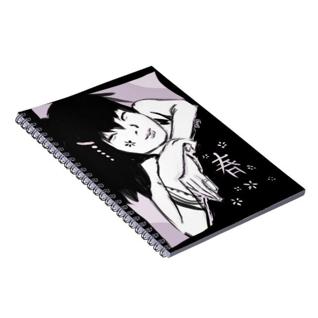 Pop Haru! Spiral Notebook (Right Side)